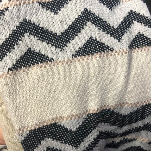 Pixley Stitch Fix Tan Black Cream Aztec Zip Up Utility Jacket Size Mediu - Picture 16 of 16